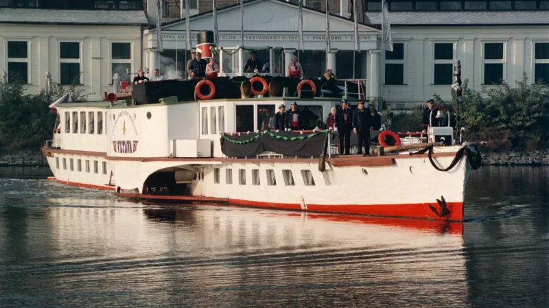 Podoba parníku Vltava z období 1960–2007