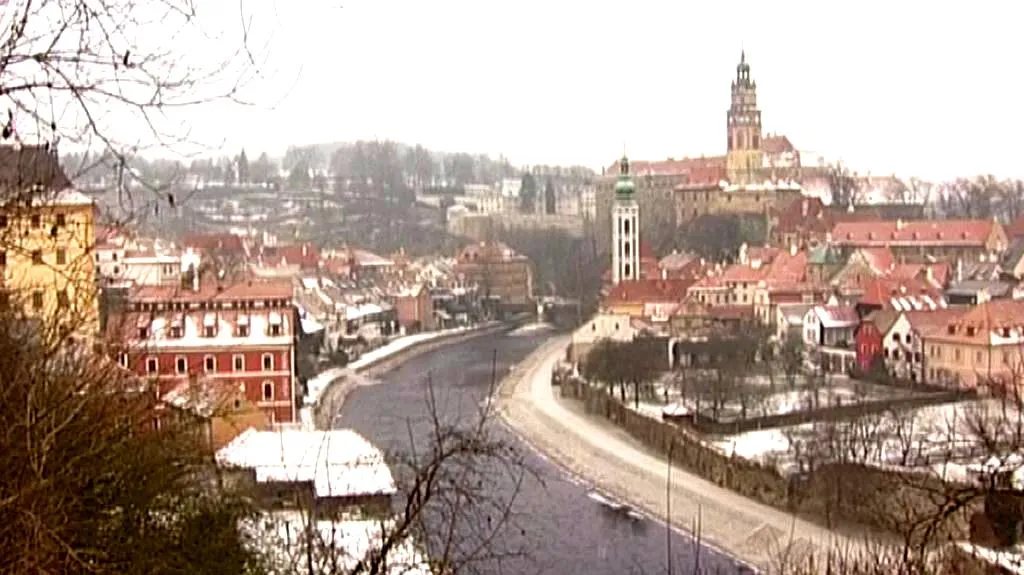 Vltava v Českém Krumlově