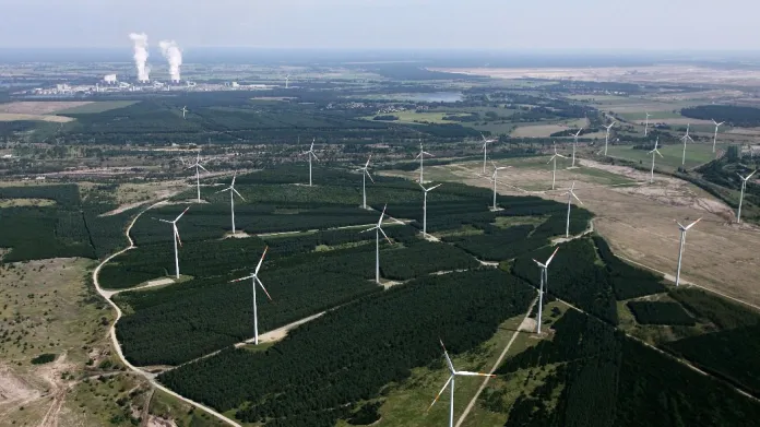 Větrné elektrárny v Německu