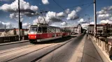 Tramvaj T3 v pražských ulicích