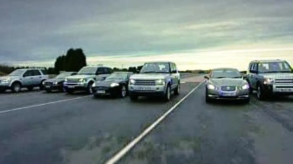 Land Rover a Jaguar