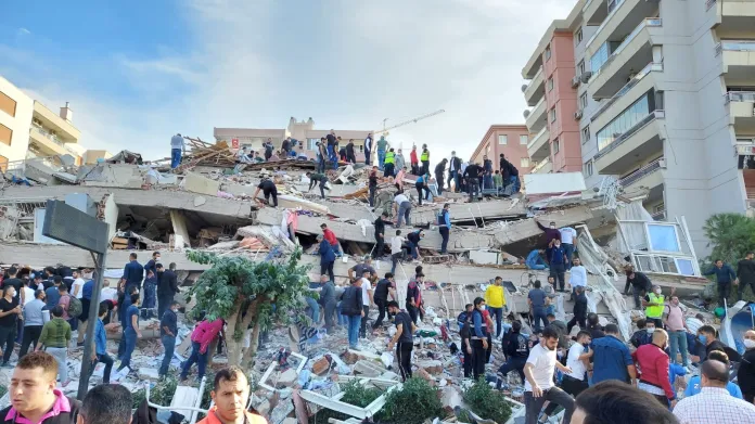 Zemětřesení v částech Řecka a Turecka