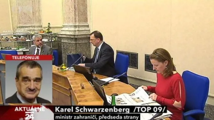 Karel Schwarzenberg k situaci