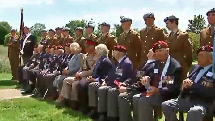 Setkání prince Charlese s britskými válečnými veterány