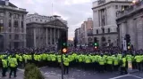 Londýnská demonstrace během summitu G20