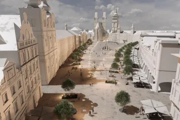 Hradec Králové chystá přeměnu Velkého náměstí. Parkovacích míst má výrazně ubýt