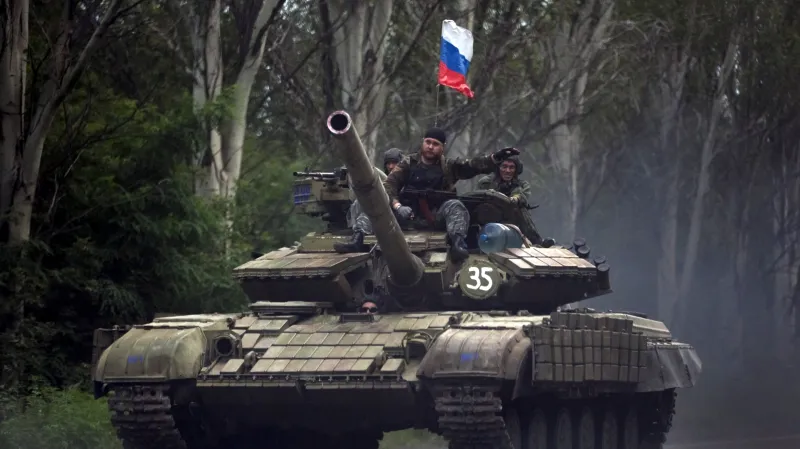 Proruští separatisté v Doněcké oblasti