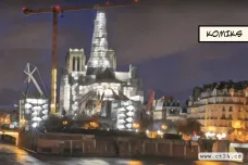 Tesaři na katedrále Notre-Dame závodí s časem