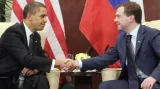 Barack Obama a Dmitrij Medveděv