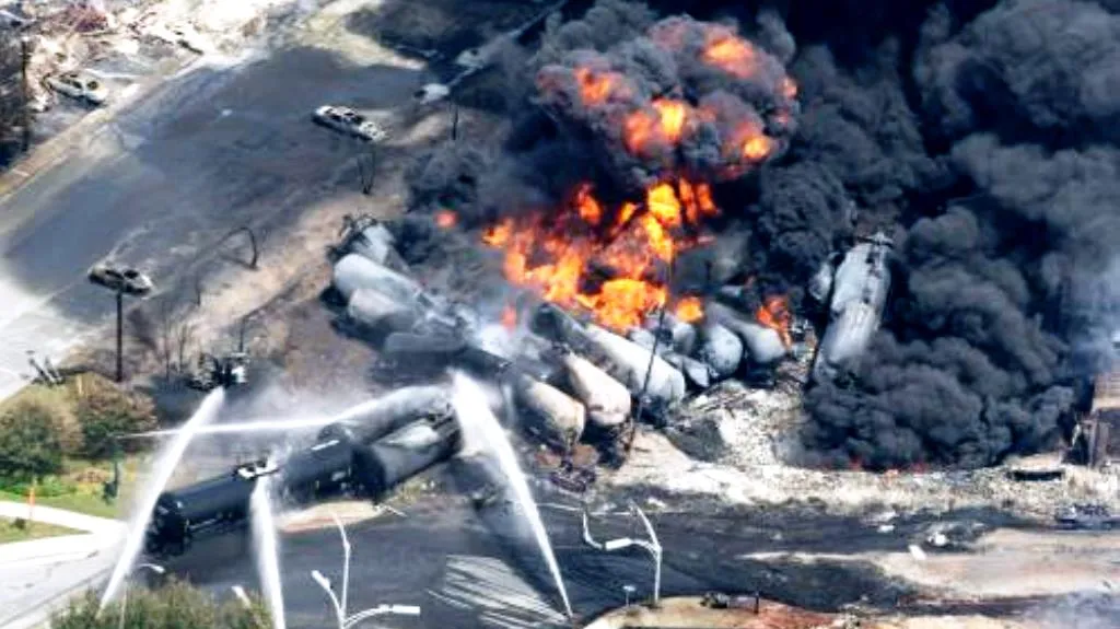 Nehoda vlaku v Kanadě