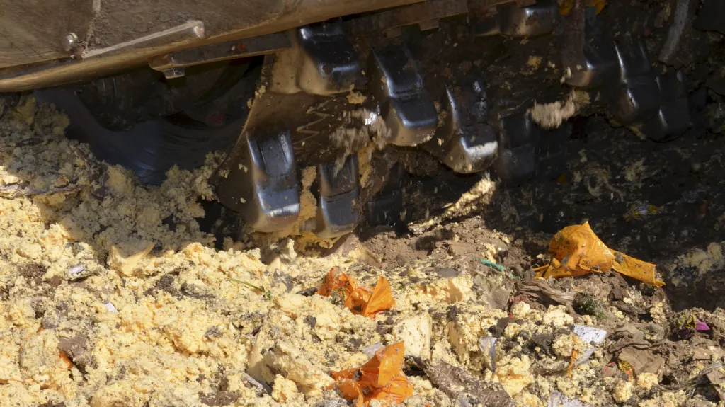 Likvidace dovezených sýrů v Rusku