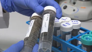 Vzorky půdy z Antarktidy