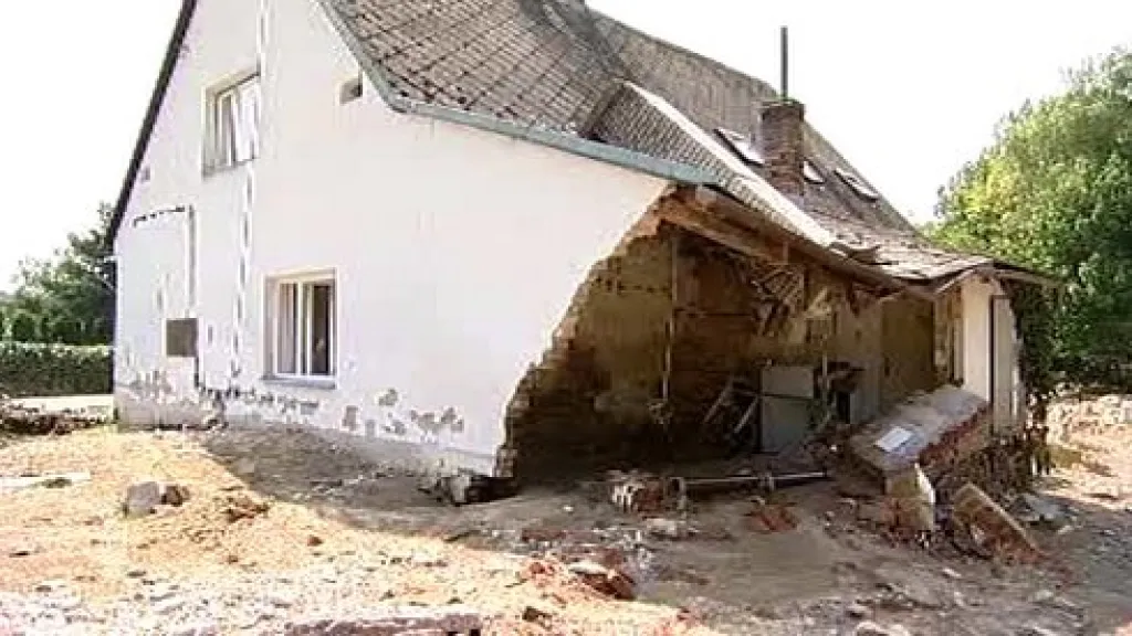 Dům určený k demolici