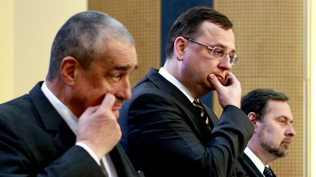 Karel Swarzenberg, Petr Nečas a Radek John
