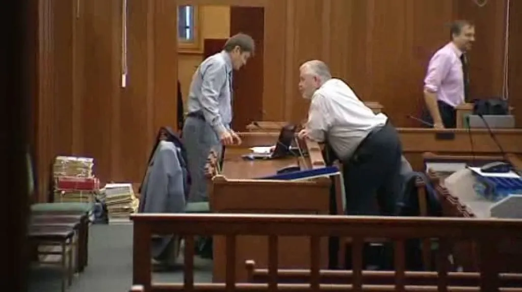 Studénka - další den u soudu