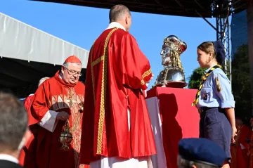 Ve Staré Boleslavi si lidé připomněli odkaz svatého Václava, k vidění byly jeho ostatky