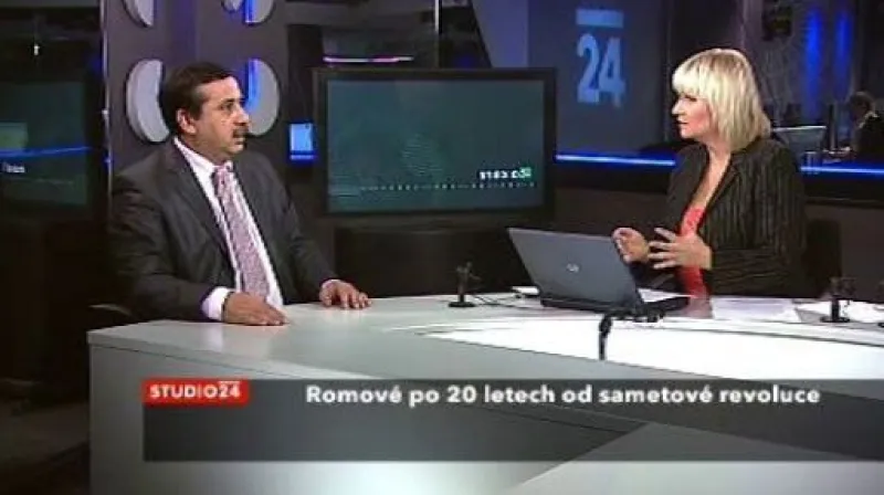 Ivan Veselý ve Studiu ČT24
