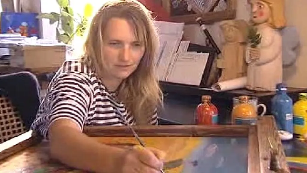 Malířka Lucie Suchá