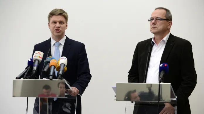 Tomáš Hudeček (TOP 09) a Jiří Vávra (TOP 09)
