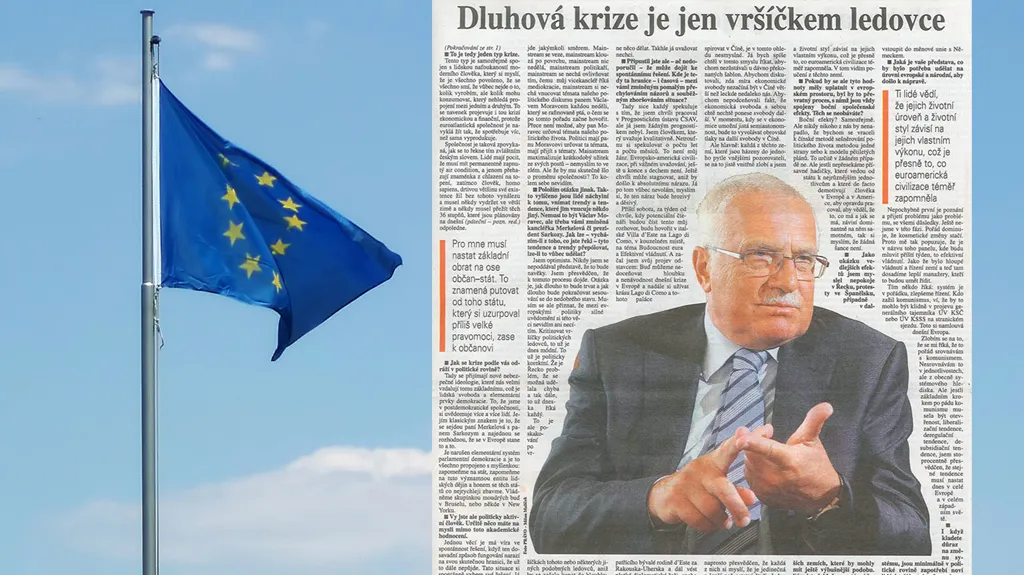 Rozhovor Václava Klause pro deník Právo