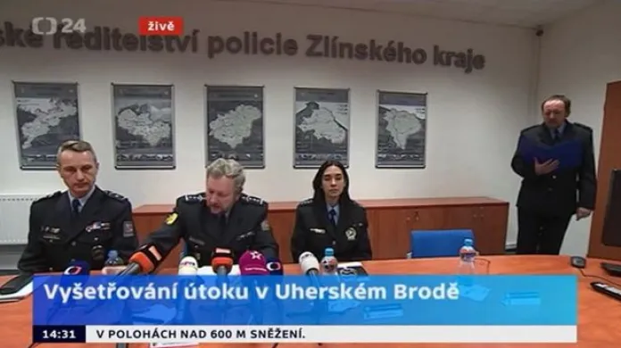 Policie Zlínského kraje: Při vyjednávání už byly všechny osoby mrtvé