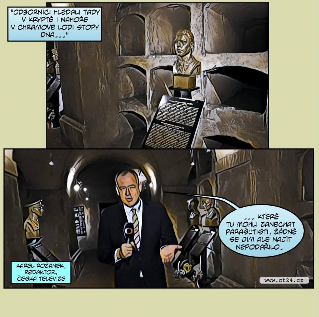Komiks: Nové objevy v kryptě