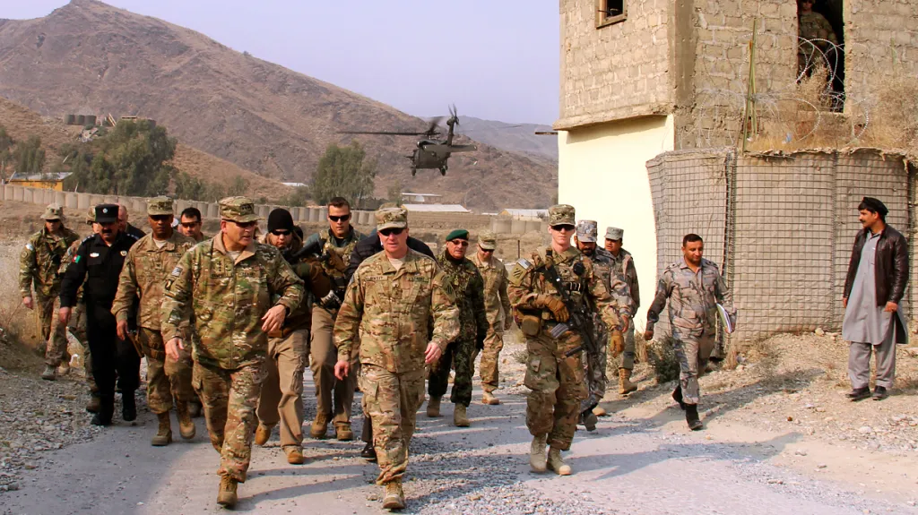 Americké vojenské jednotky v Afghánistánu. Ilustrační foto