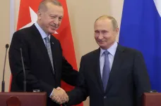 Putin a Erdogan jednali o konci příměří v Sýrii. Schůzka se protáhla téměř na 7 hodin