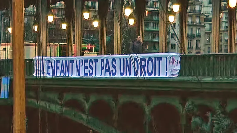 Demonstrace odpůrců homosexuálních sňatků