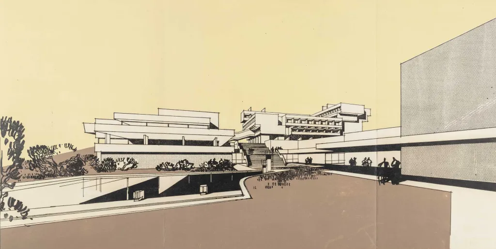 Nebourat! Podoby brutalismu v Praze (Veletržní palác, 6. 3. – 6. 9. 2020). Výstava představí realizované i nerealizované „brutalistní“ projekty v Praze ze šedesátých až osmdesátých let. Chce ukázat kvality staveb, které jsou obvykle překryté nálepkou „komunistická architektura“