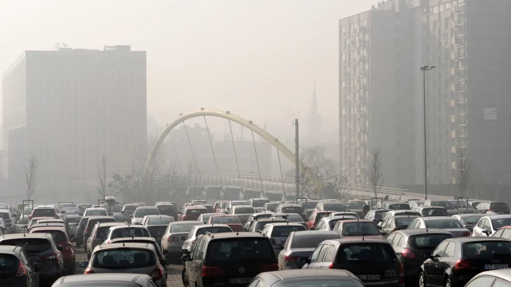 Smog nad Katowicemi