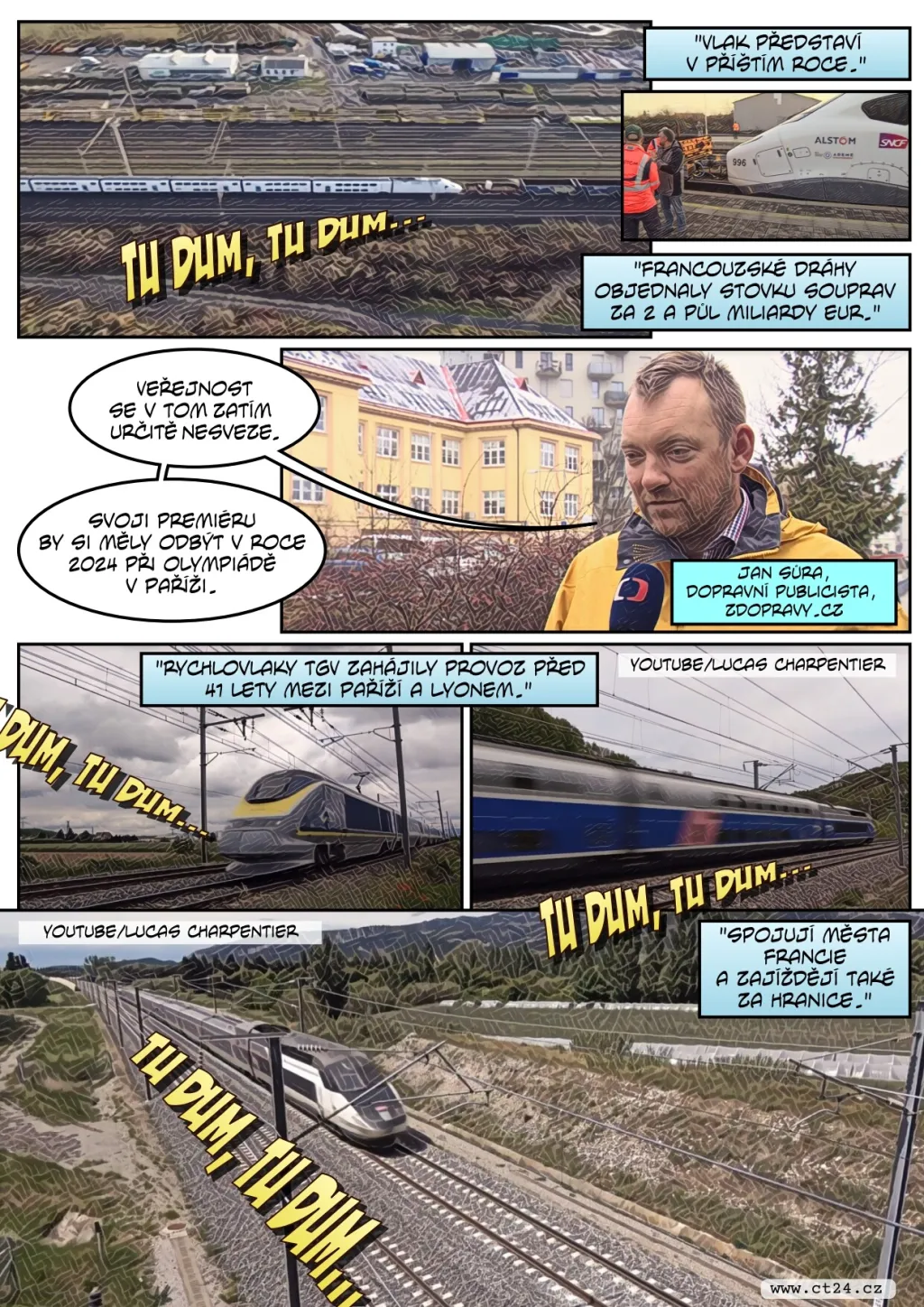 Na českém okruhu se bude testovat nejnovější TGV