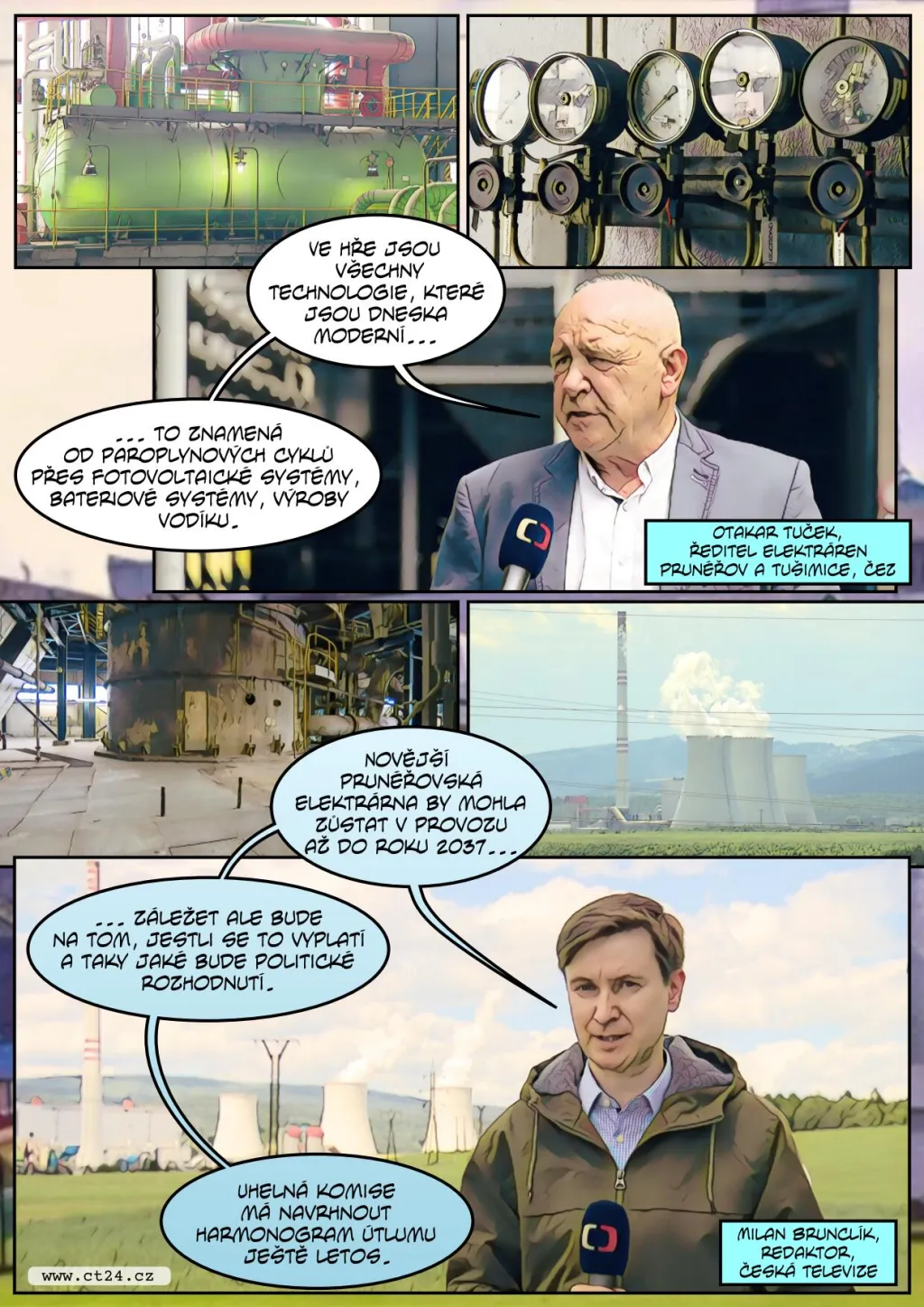 Konec uhelných elektráren v Česku se blíží