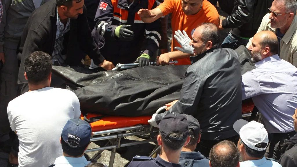 Oběť výbuchu v tureckém Reyhanli