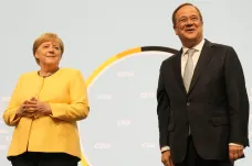 Odcházející Merkelová se postavila za Lascheta, měl by se podle ní stát kancléřem