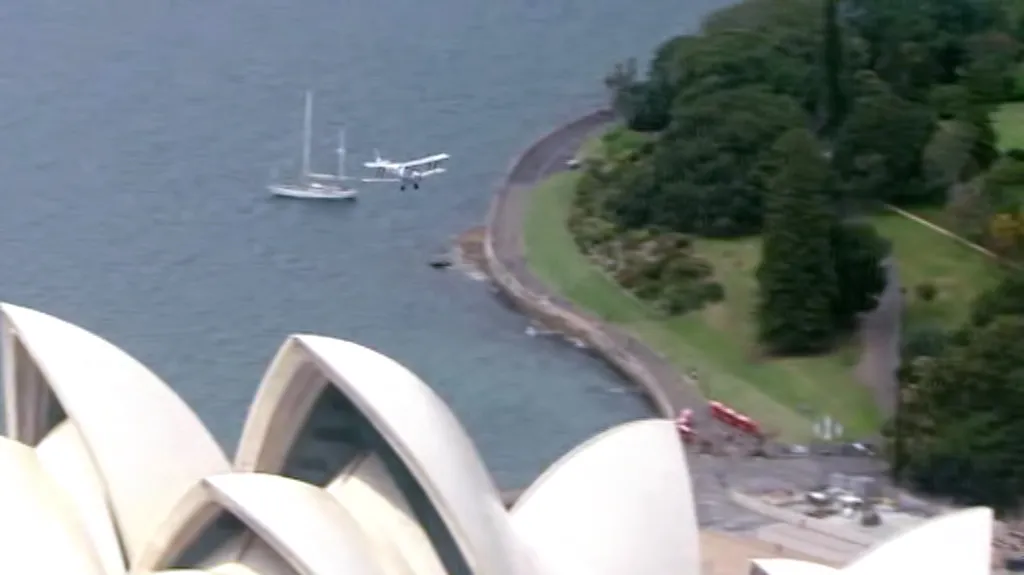 Válečné dvouplošníky nad Sydney