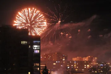 Silvestrovské ohňostroje výrazně znečistily vzduch, nejvíc v Brně