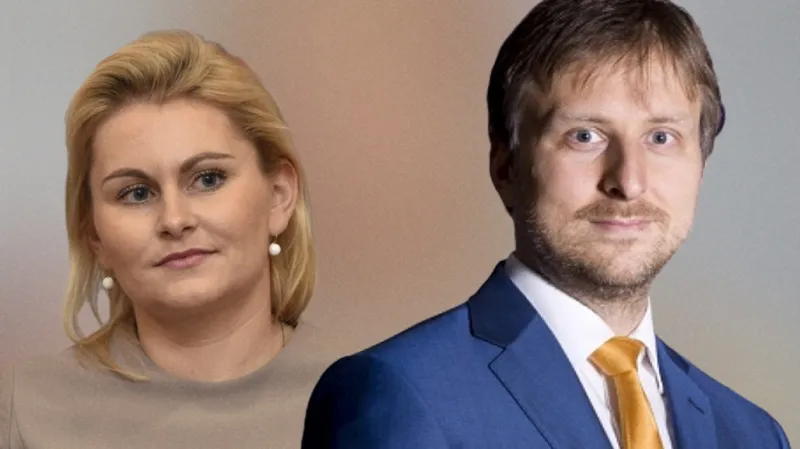 Taťána Malá a Jan Kněžínek