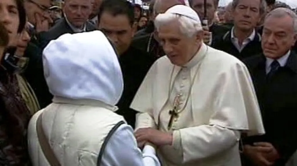 Papež Benedikt XVI. v Aquile