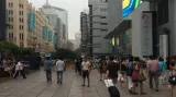 Centrum Šanghaje je velice rušné