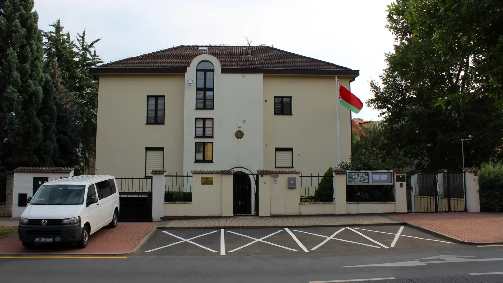 Budova velvyslanectví Běloruska v pražské Troji