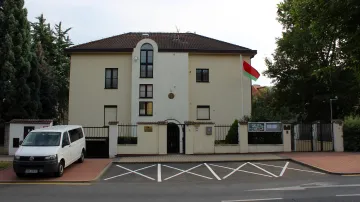 Budova velvyslanectví Běloruska v pražské Troji