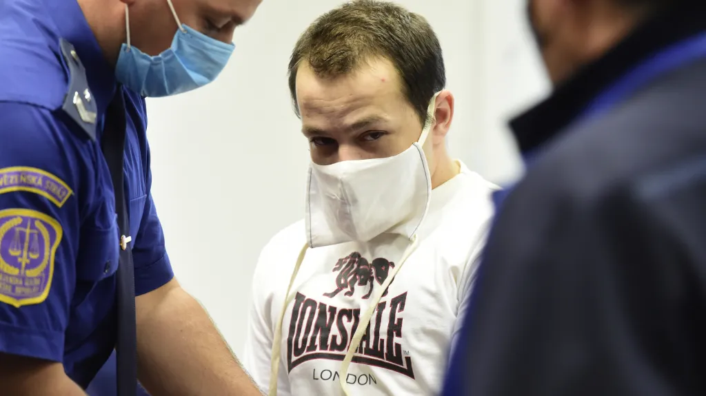 Antonín Štaubert u soudu