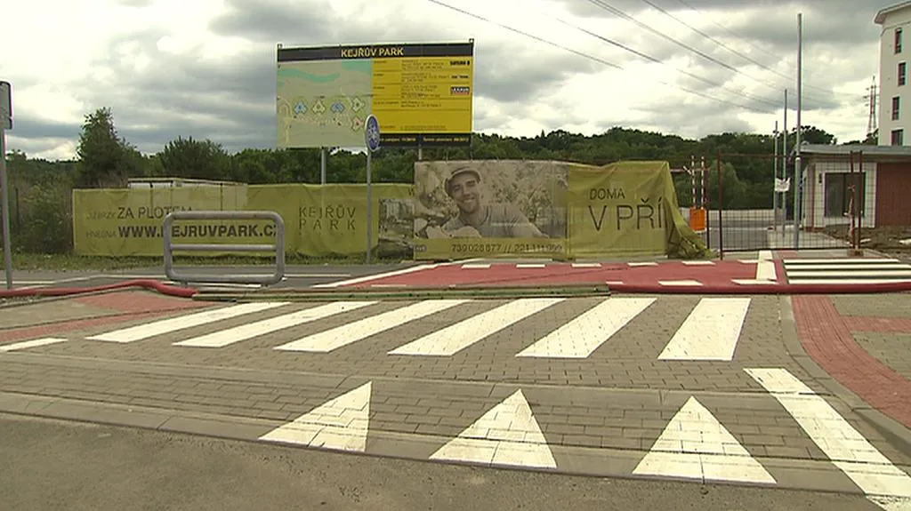 Cyklostezka ve Vysočanech