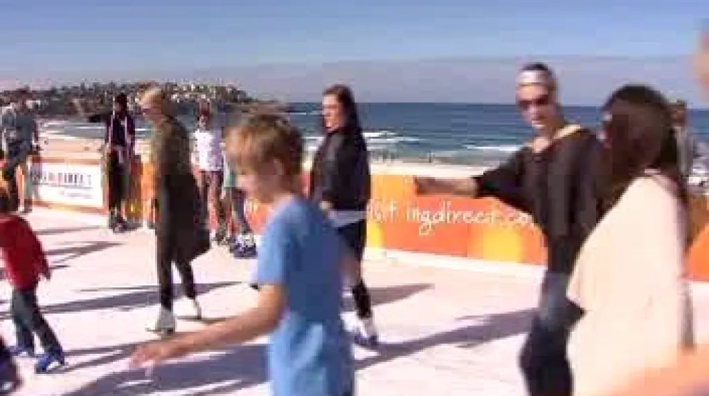 Bruslení na Bondi Beach