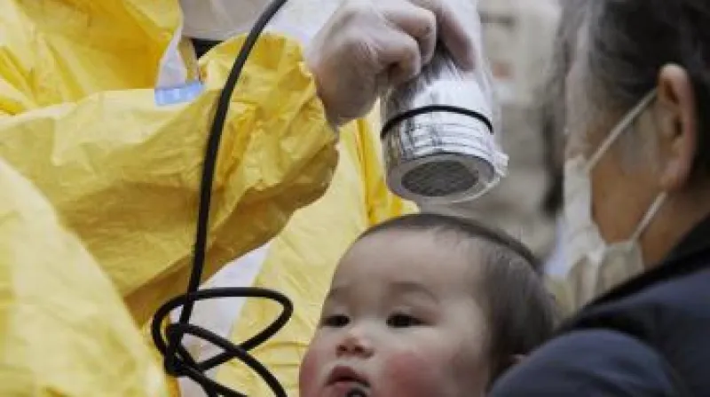 Kontrola radiace v Japonsku