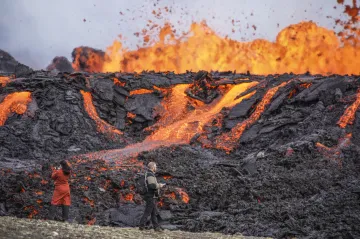 Islandský vulkán se po měsících klidu opět probral k životu