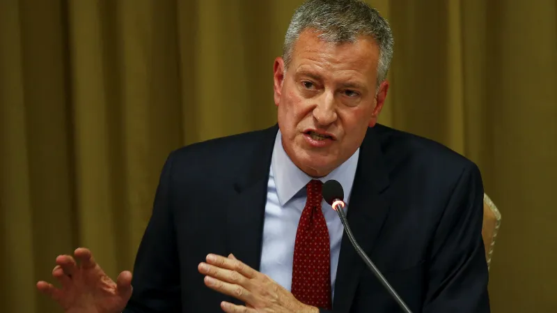 Starosta New Yorku Bill de Blasio