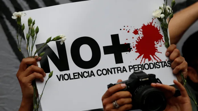 Mexičané protestují proti vraždám novinářů