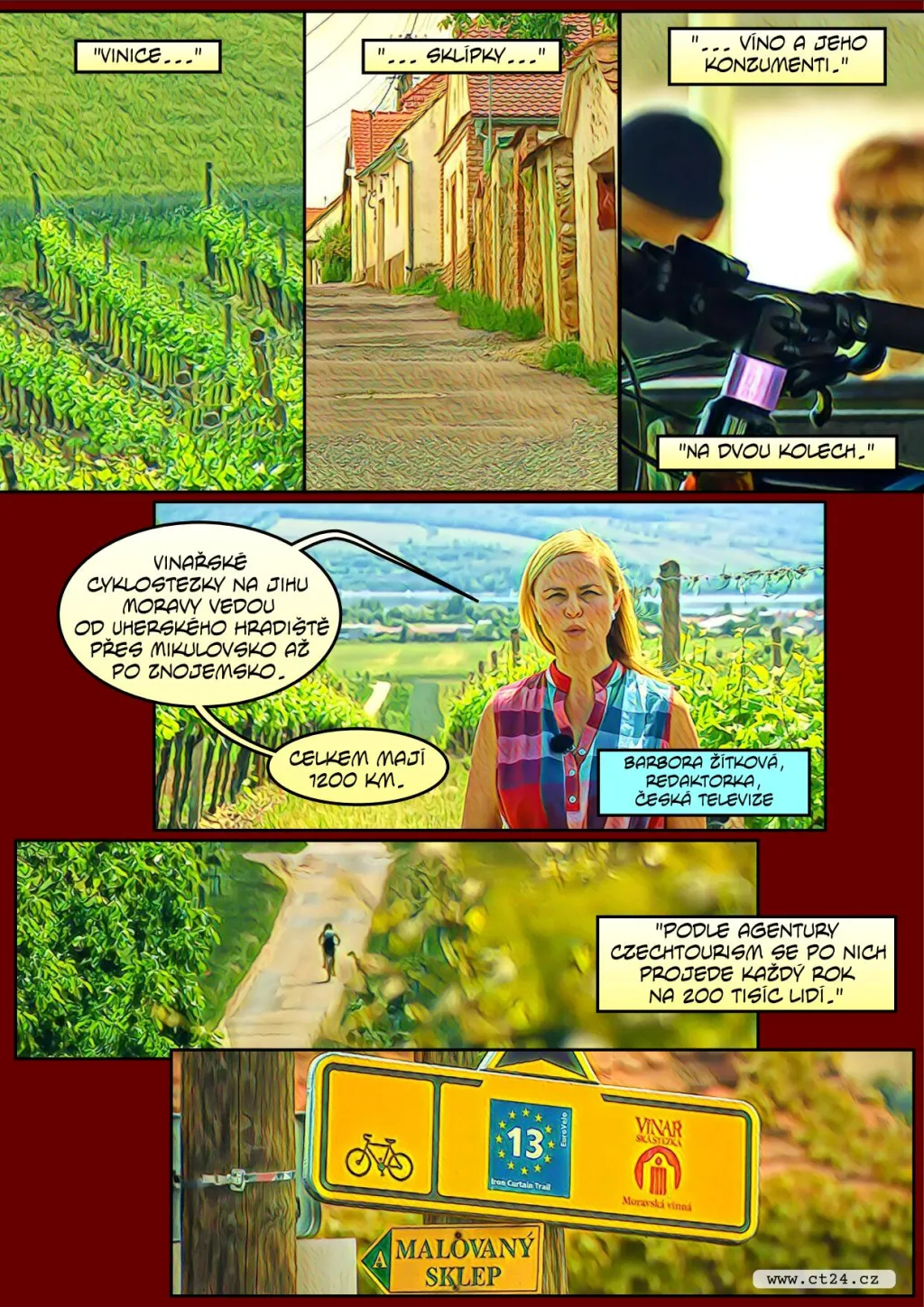 Komiks: Vinařské stezky